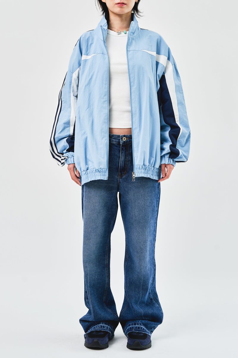 Layer Nylon Track Jacket (3color)