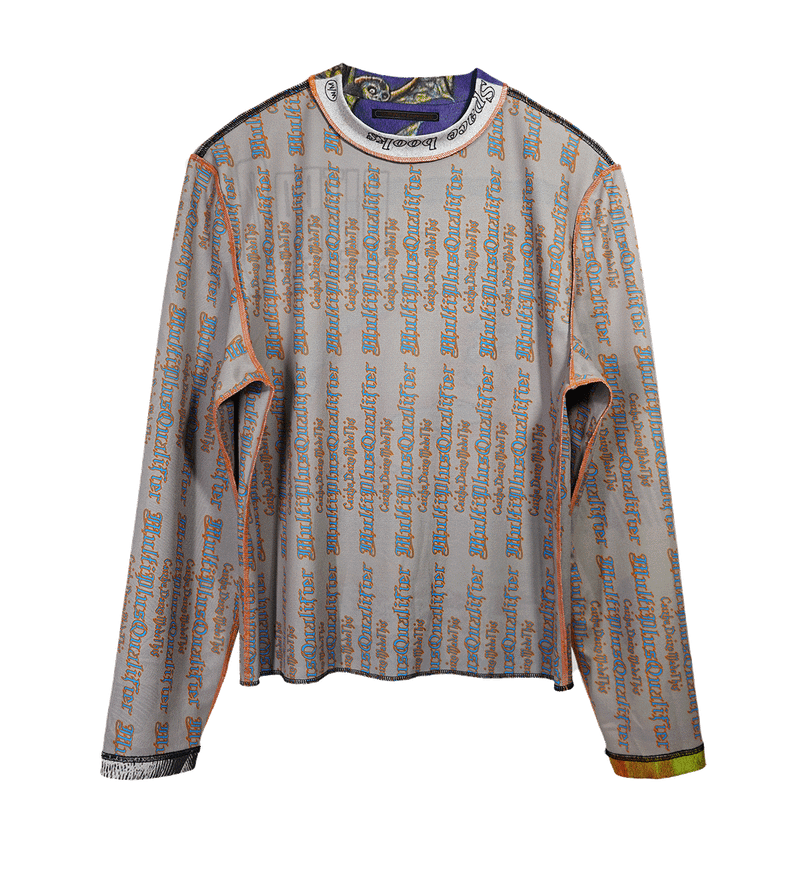 SPACE BOOKS reversible long sleeve