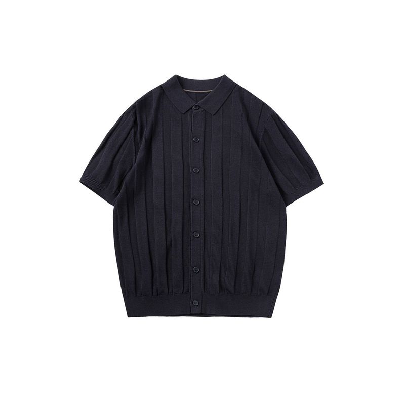 Leon Ribbed Knit Cardigan