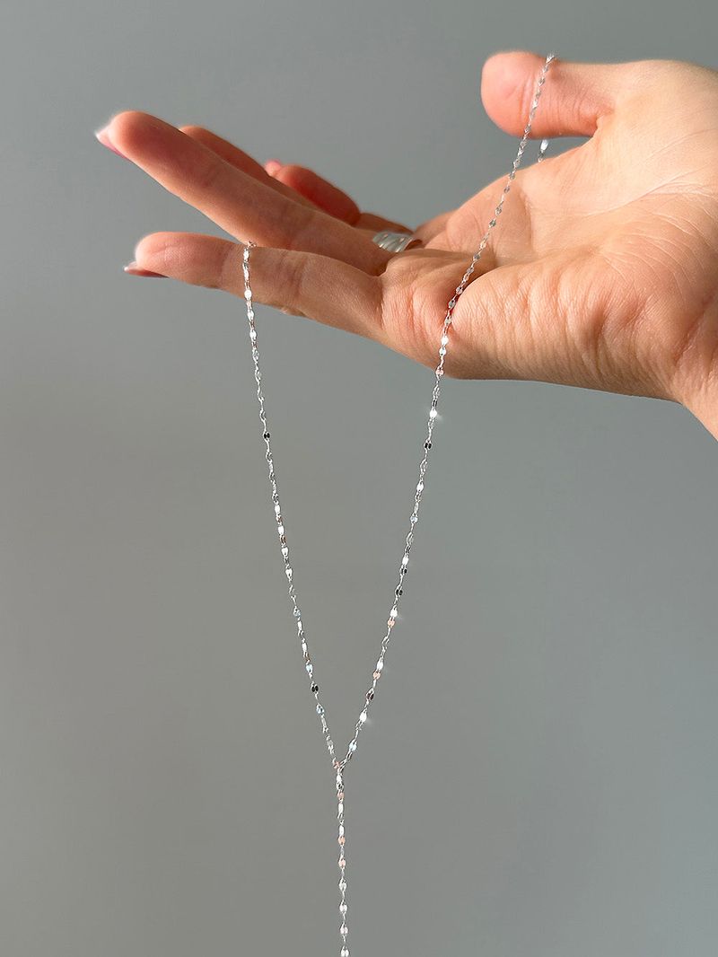 MOSXE（モスクス）の「[925silver] Spot drop necklace（Accessories）」