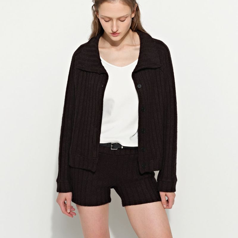 Knit Shorts Black