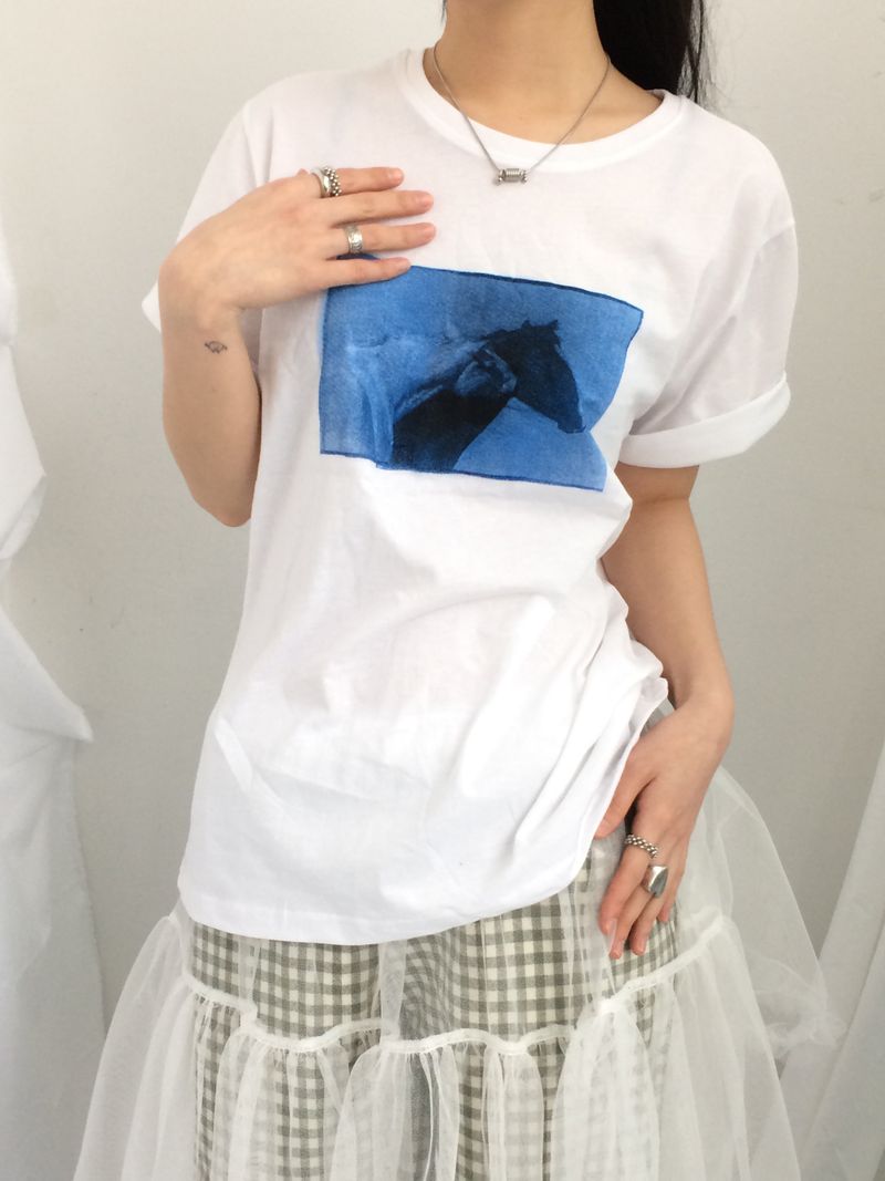 ner.ui.bin（ノエビン）の「Vintage Drawing t（Tops）」
