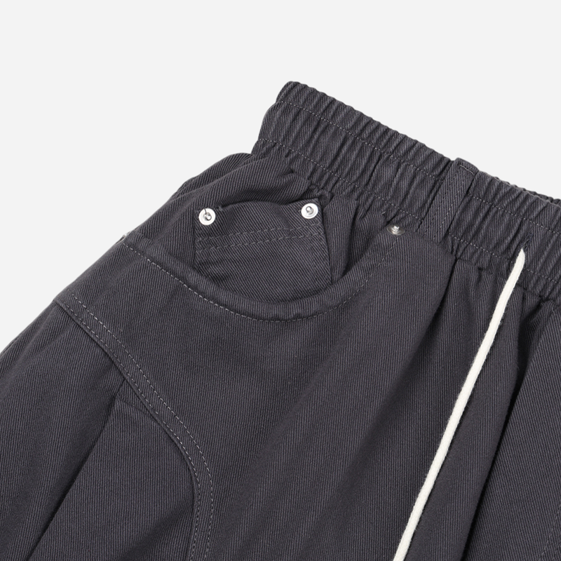 ボリューム リベット コットン パンツ