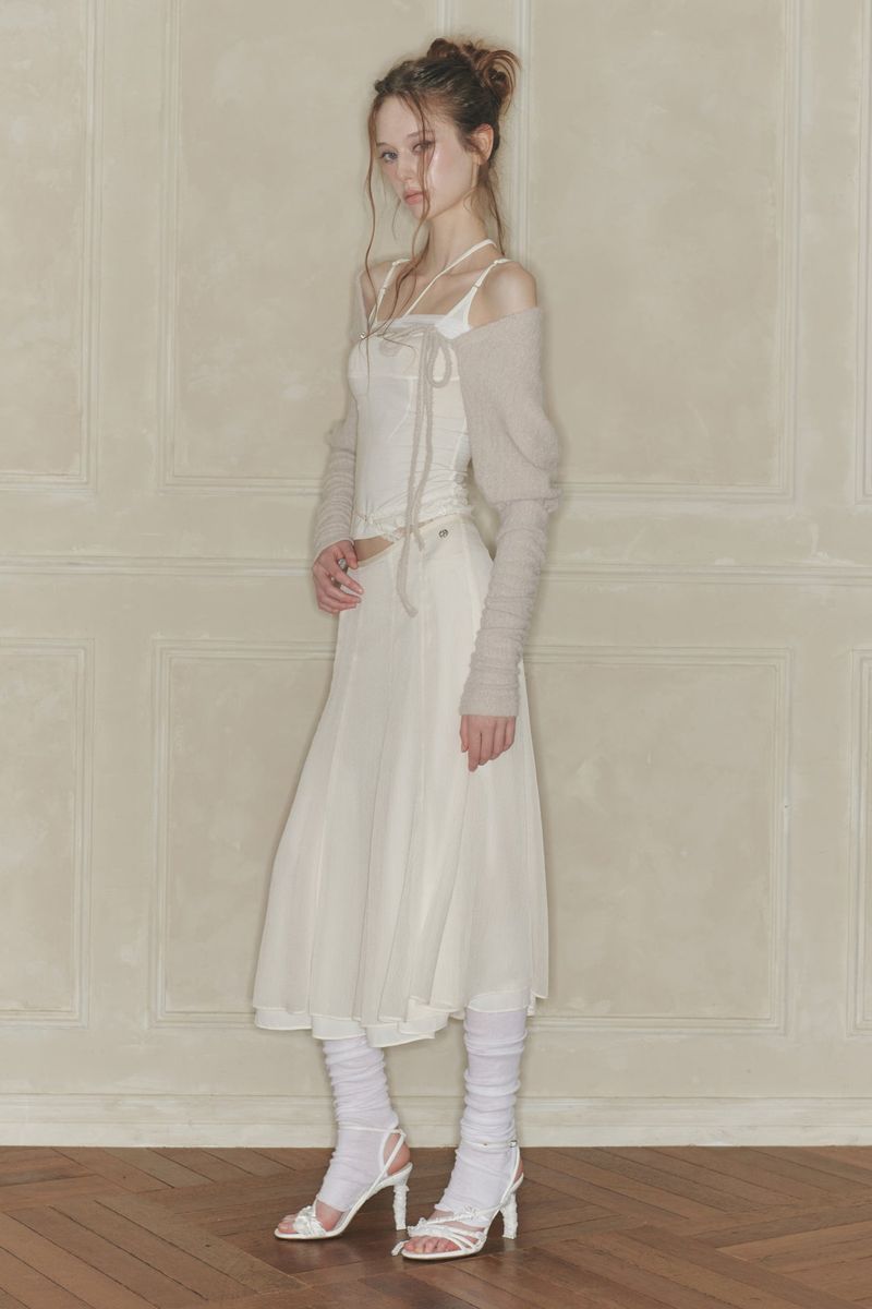 MOONFLOWER SKIRT cream