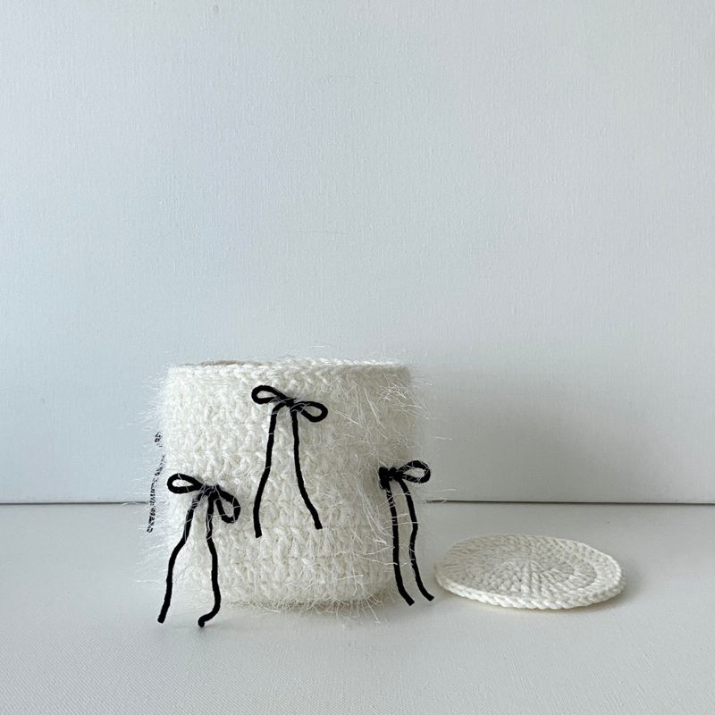 [MADE] Étang Ribbon Moss Basket S