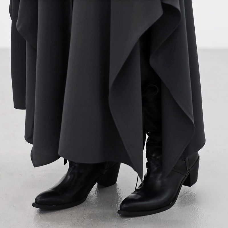 Prène Flared Wrap Skirt