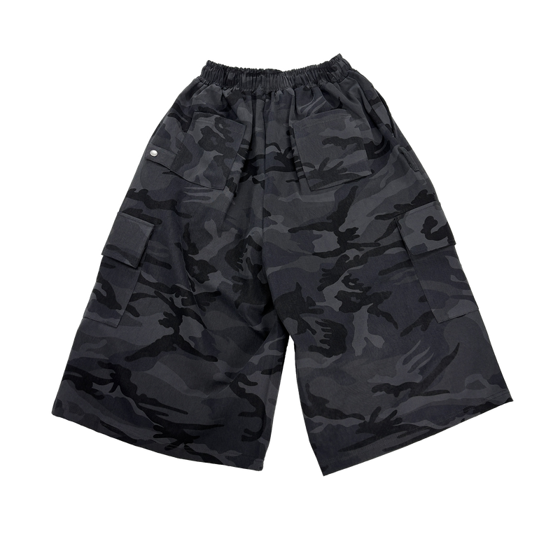 camo cotton skirt pants