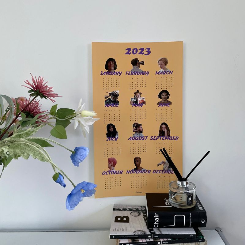 Color Poster Calendar
