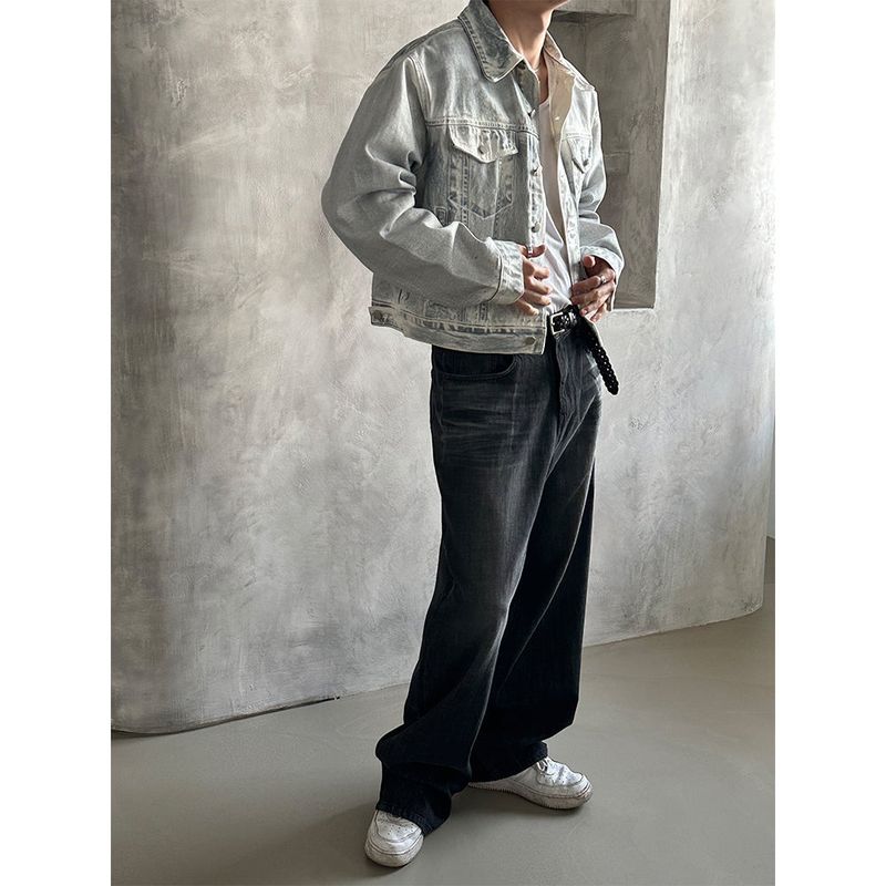 [PROMOTION] Washing denim trucker jacket (4color)