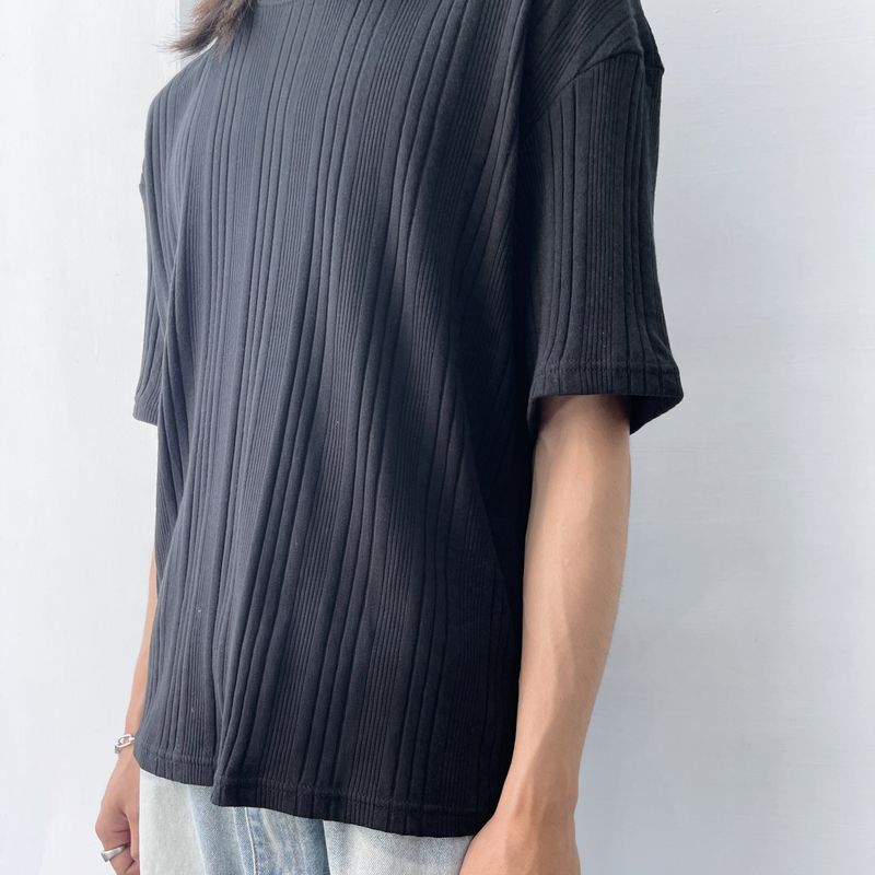 Wide Rib Crew Tee