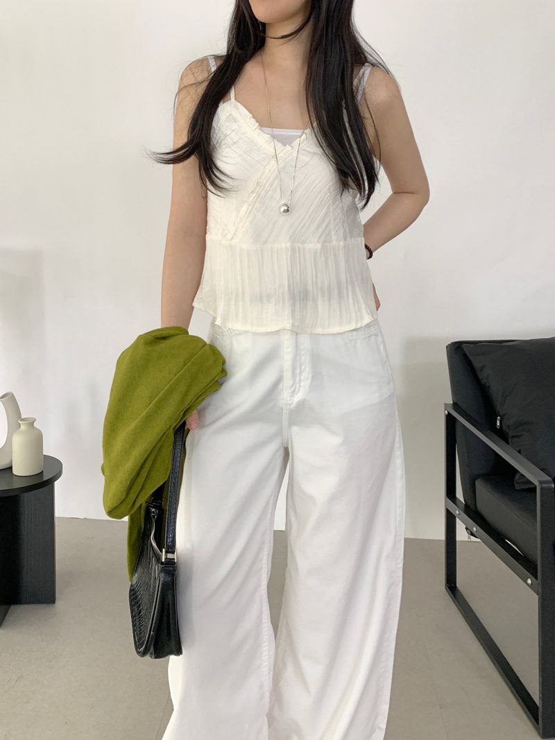 Julia straight wide pants