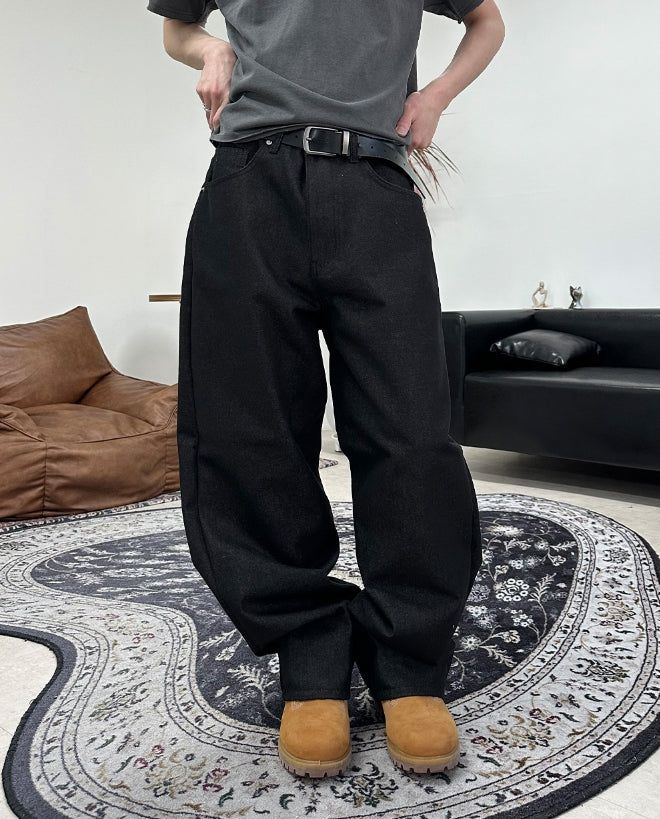 SATIIIZ（サティーズ）の「カリックグラフィックポケットデニムパンツ（パンツ）」