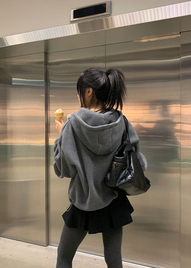 FLEECE HOOD ANORAK