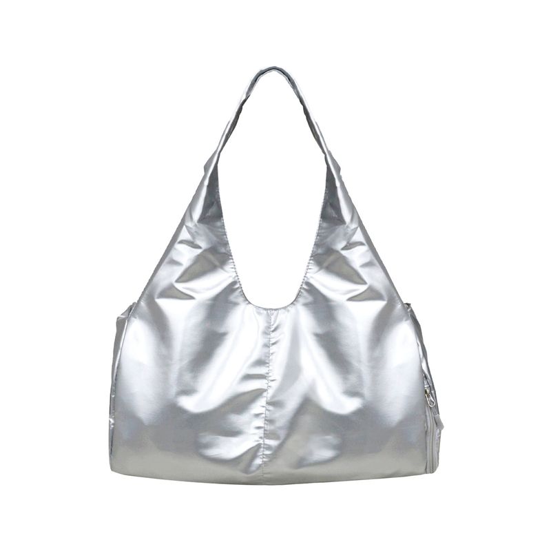 Viki Shoulder Big Bag (Silver)