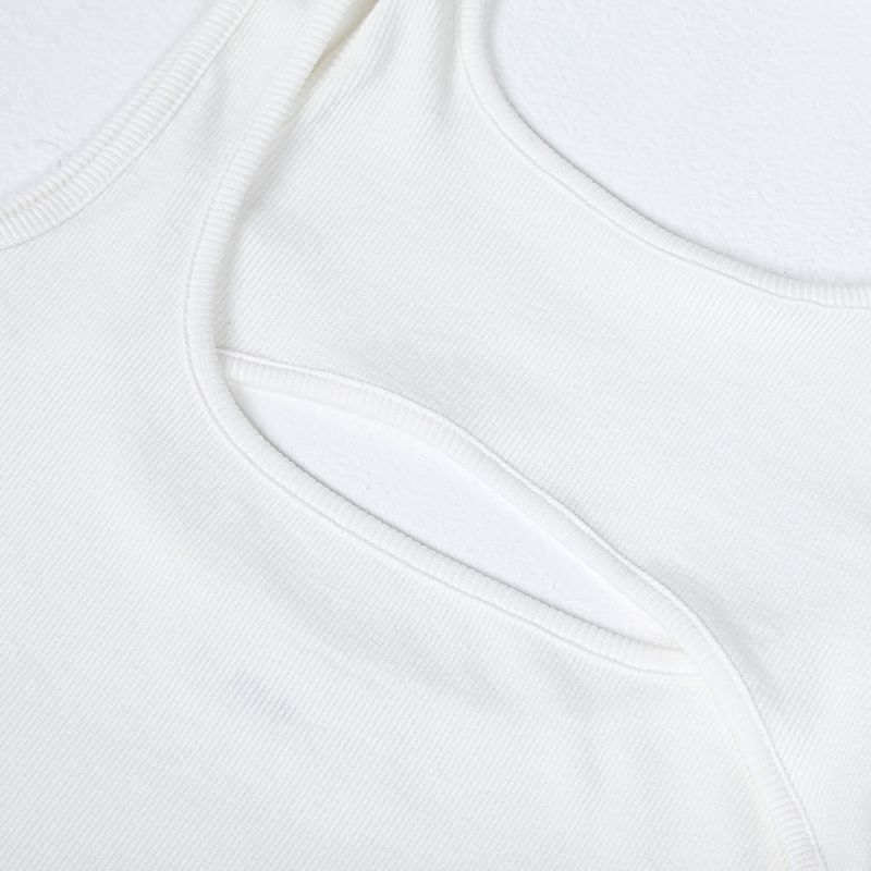 レイヤードジャージノースリーブ (WHITE)