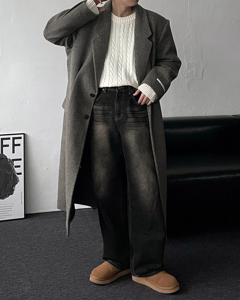 YM Lauren Wool Dart Coat (4 colors)