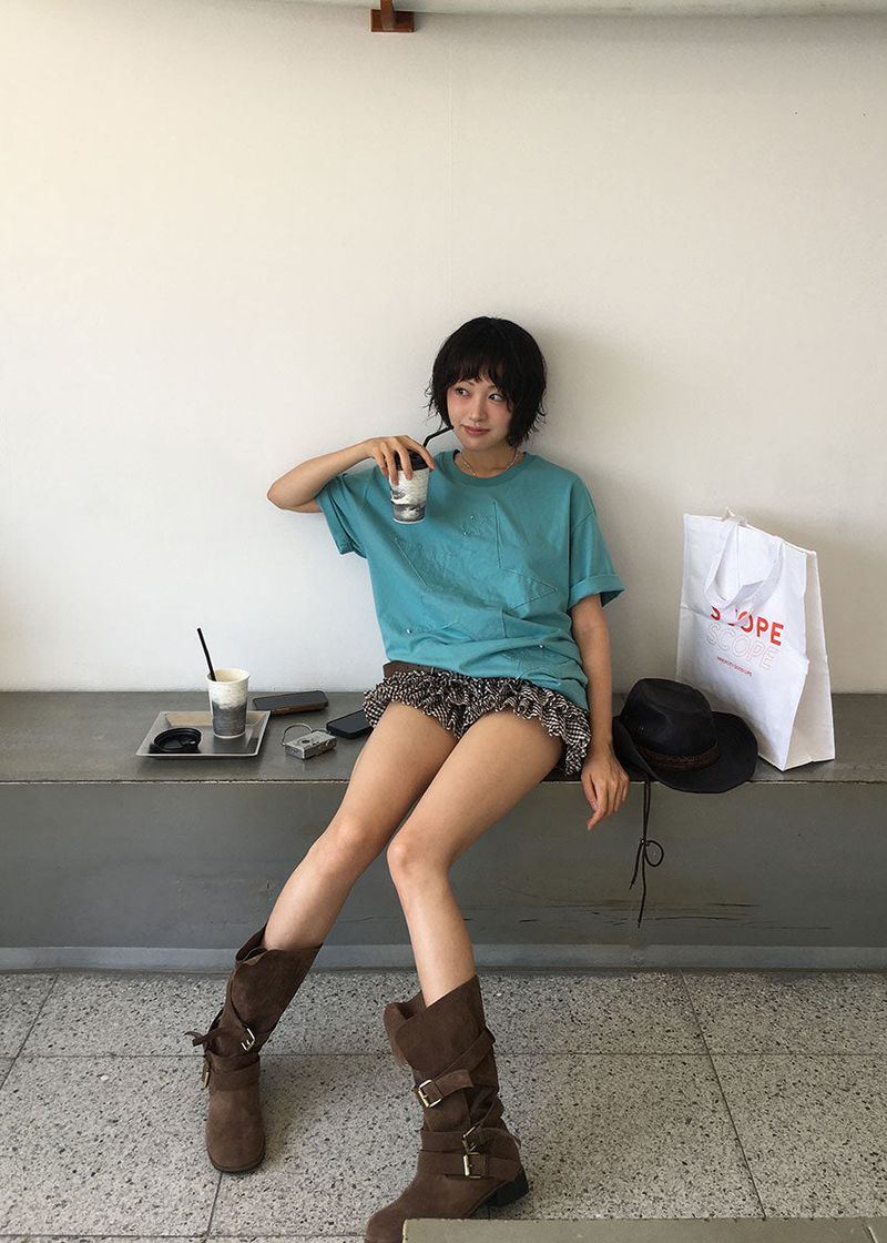 STAR WASHING TEE