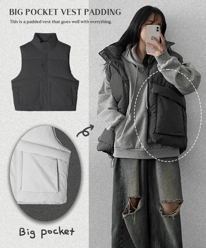 Rezone Wang Pocket Padded Vest