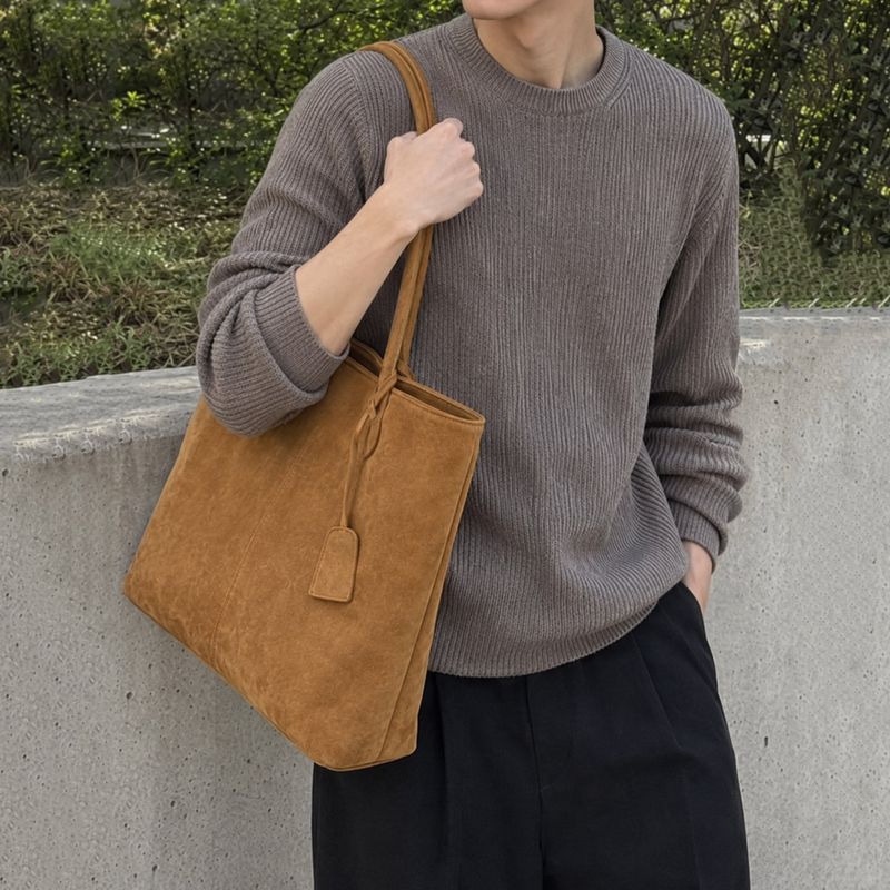 OV 54603 Suede Strap Shoulder Bag (3 colors)
