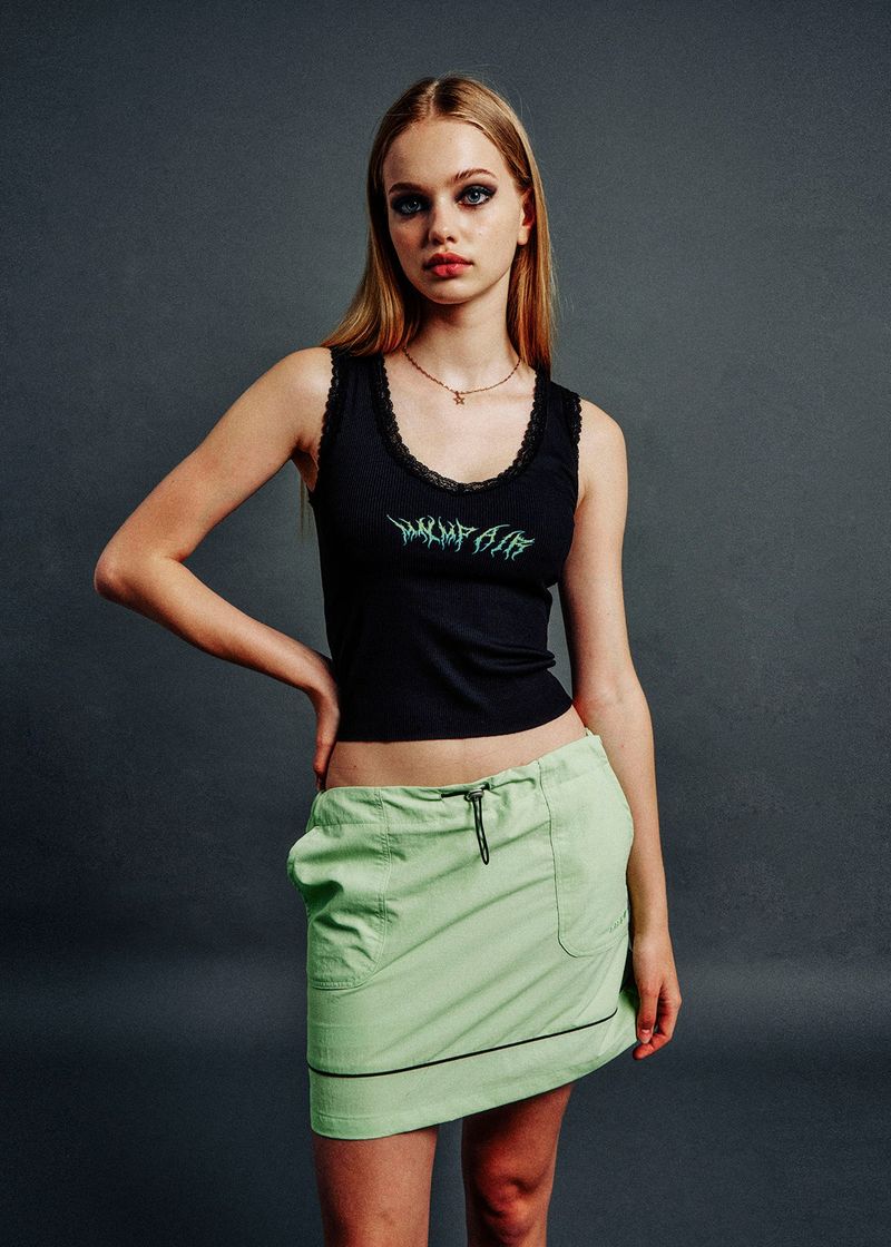  NYLON SKIRT MINT