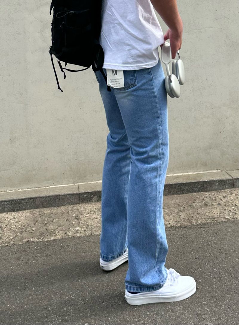 NEVER SEMI DENIM PANTS(S~XL)
