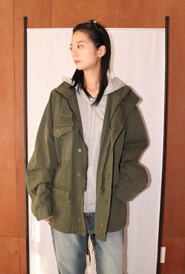 AAKE（アケ）の「VINTAGE WASHED FIELD JACKET（Jackets/Outerwear）」