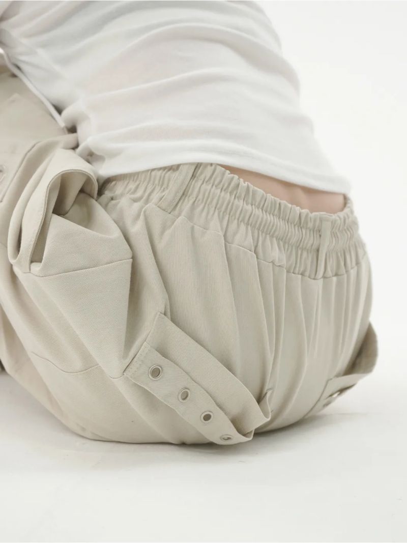 サンド アイレット カーゴ パンツ -4C