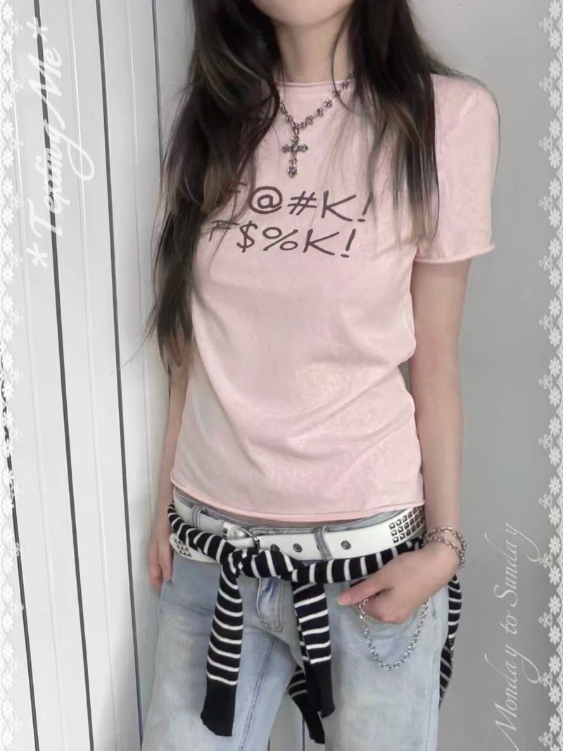 Light Pink Semi-Sheer Top