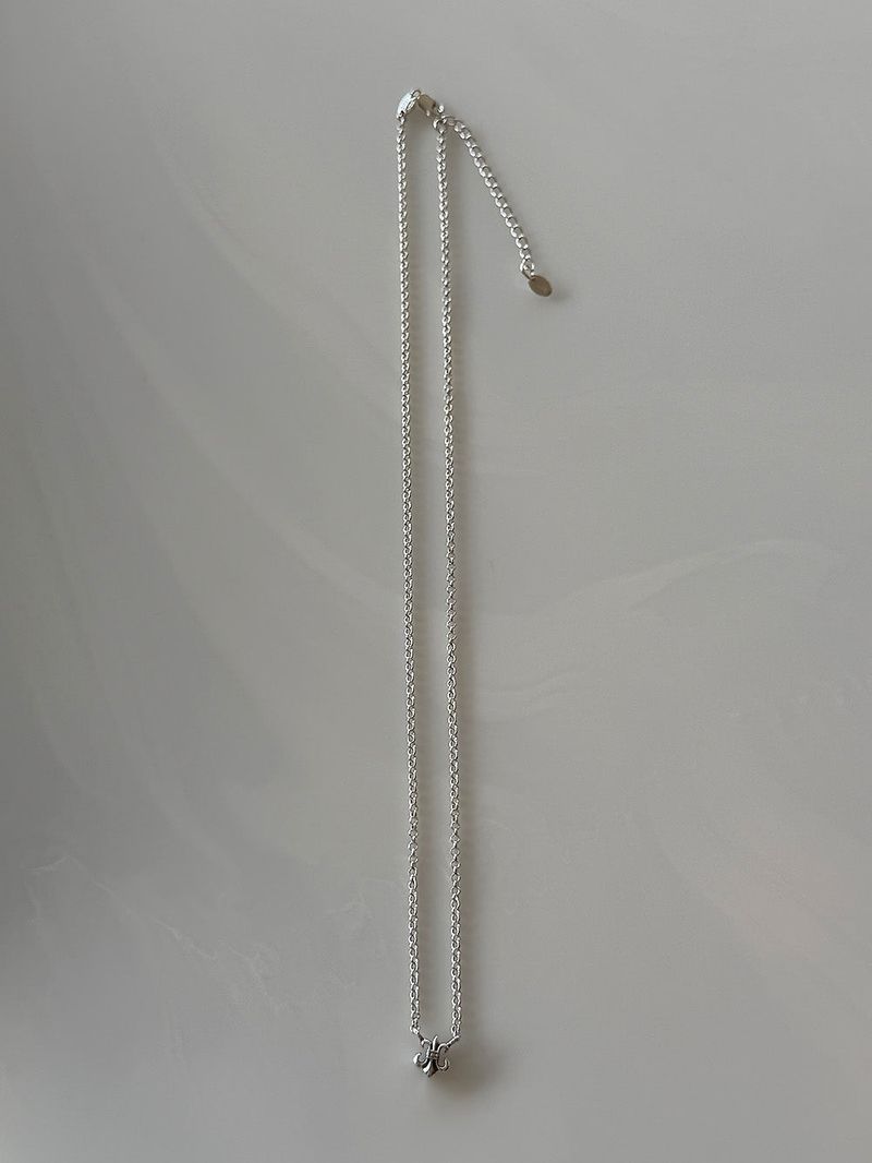 [925silver] Antique spear necklace