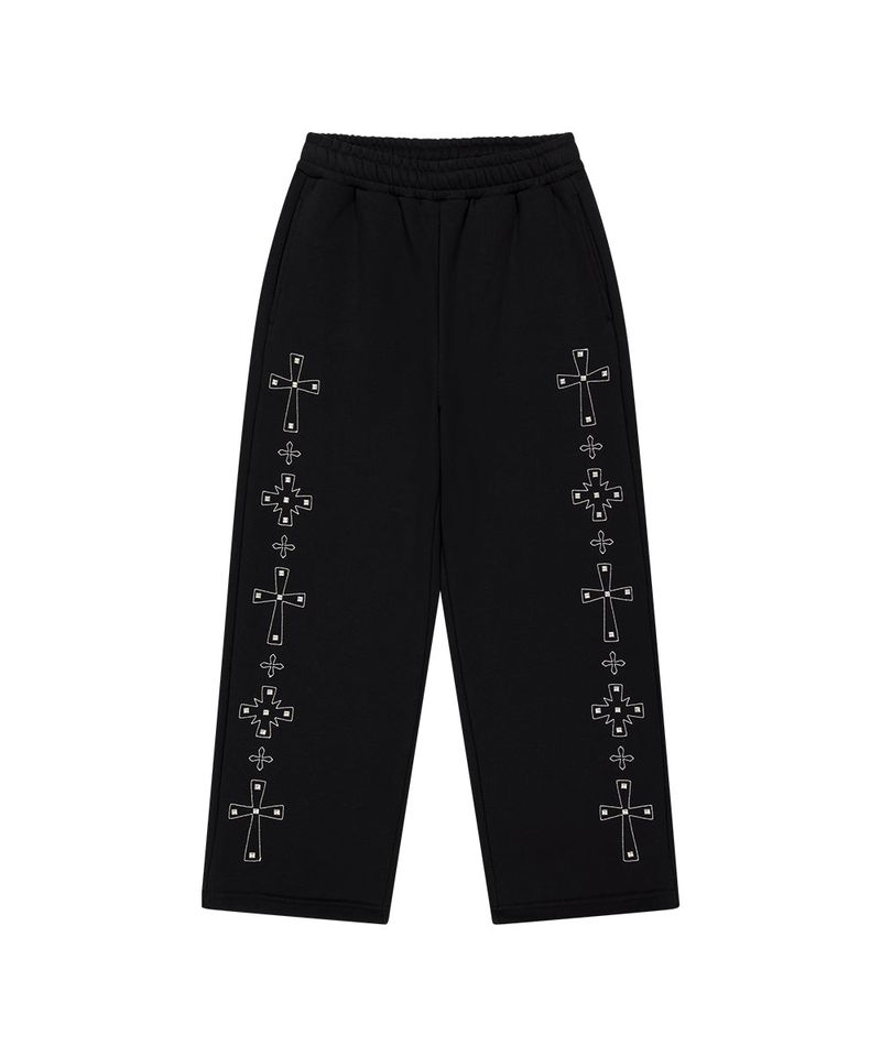 CROSS STUD SWEATPANT
