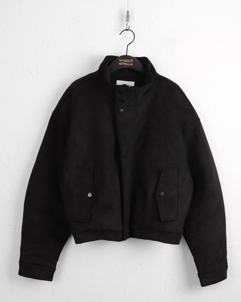Peff suede quilted jumper