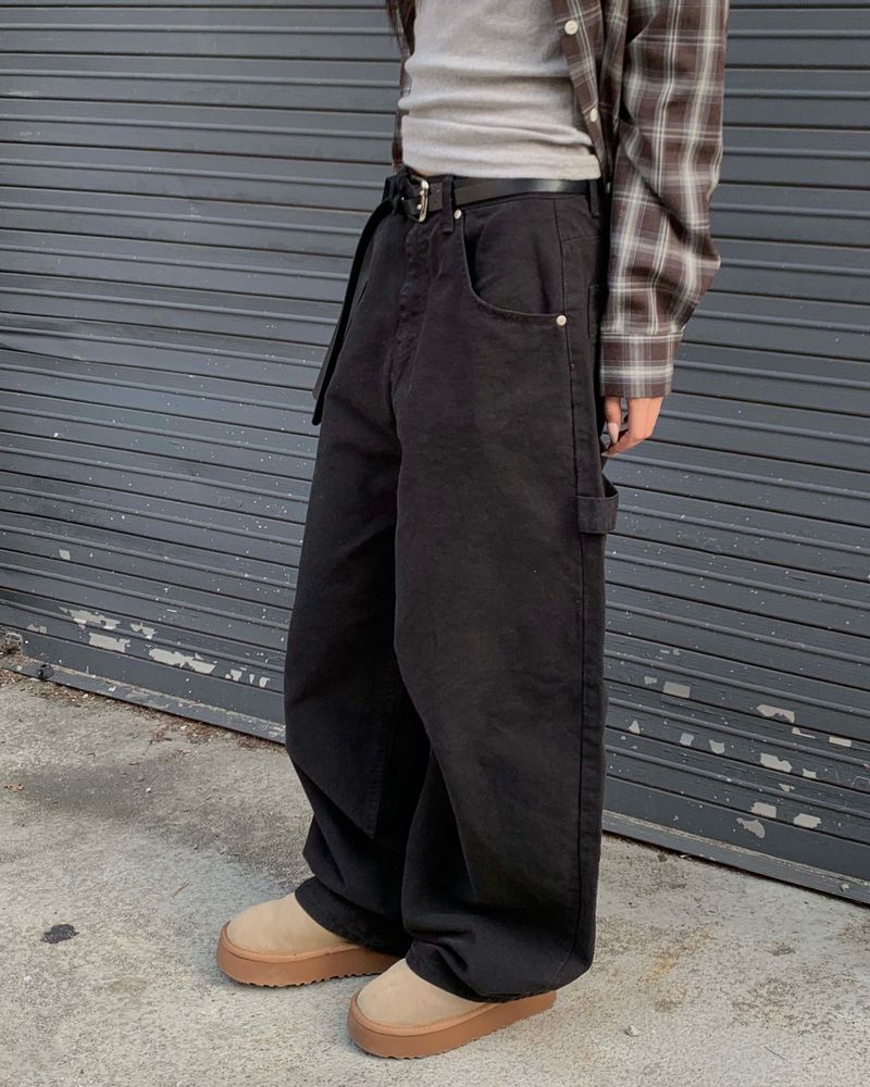 Cotton carpenter pants