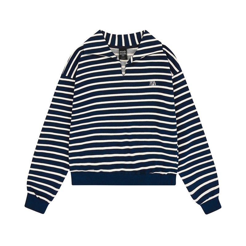 LOGO STRIPE COLLAR MTM