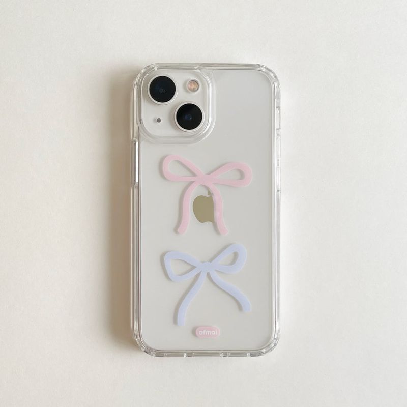 ofmoi（オブモイ）の「som ribbon jellhard phone case（Smartphone Accessories）」