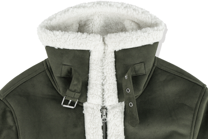 CROP MOUTON JACKET