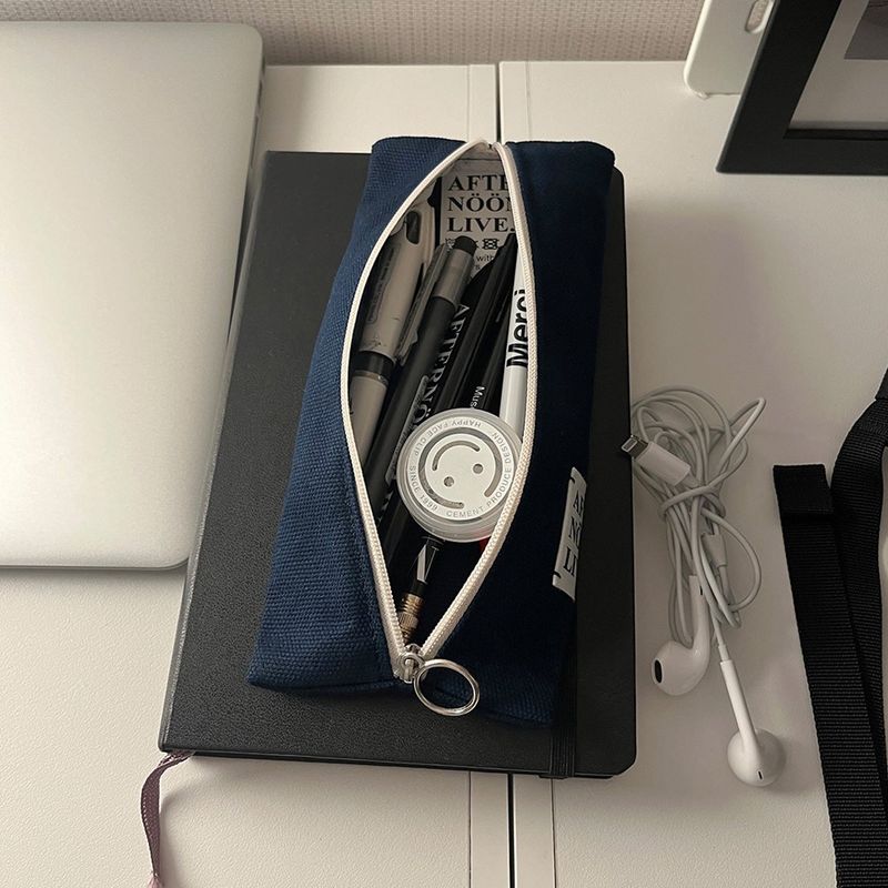 Afternoonlive Basic Pen Case (Deep Navy)