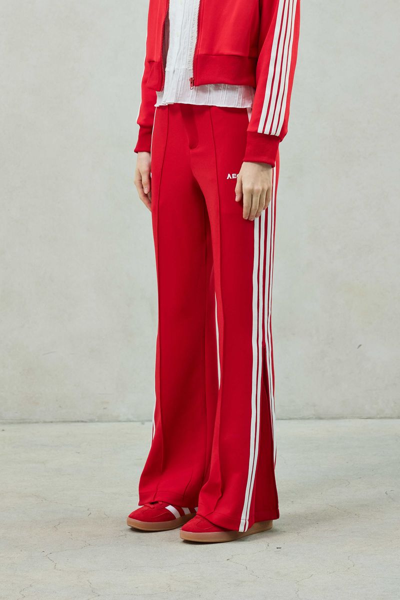 JOEL JERSEY TRACK PANTS / RED