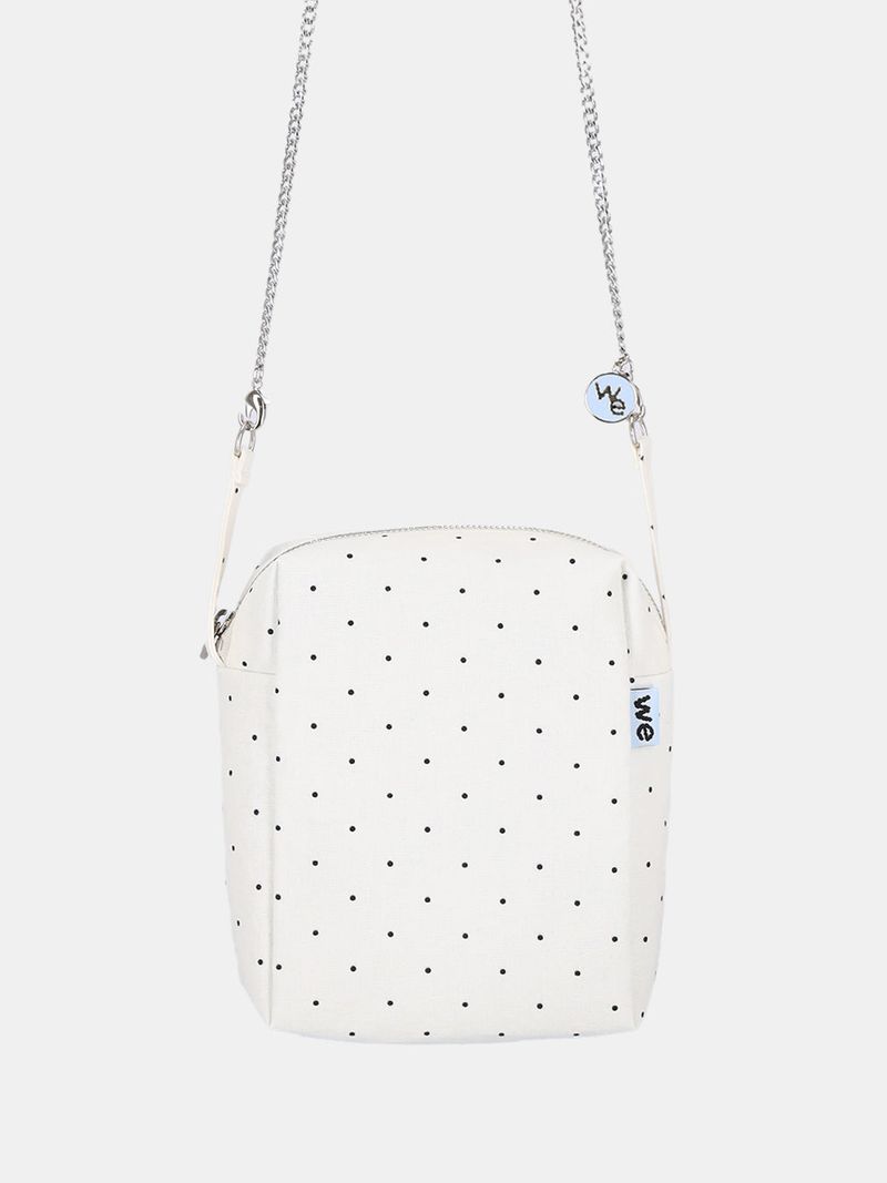 we are yiyoon（ウィアーイユン）の「クロス ポーチ (white pin dot)（バッグ）」
