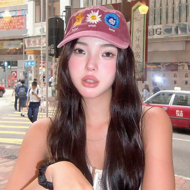 MYDEEPBLUEMEMORIES（マイディープブルーメモリーズ）の「NATIVITY MM CAP STONE WASHING (BURGUNDY)（Hats）」