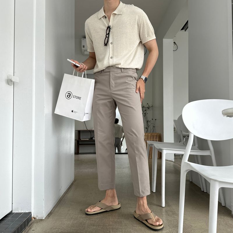 First Air Cool Caprants Slim Slacks (8 colors)