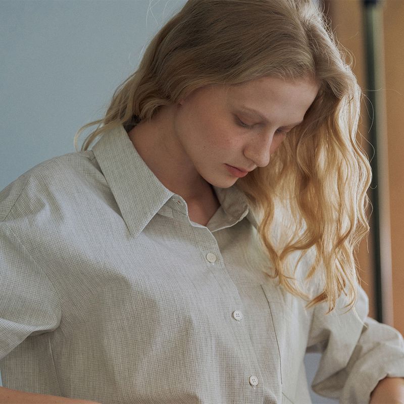 Peter check shirt