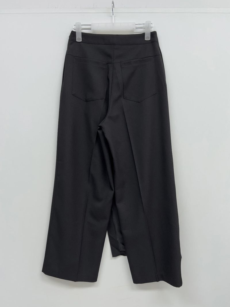 Scone Unbalanced Wrap Wide Slacks
