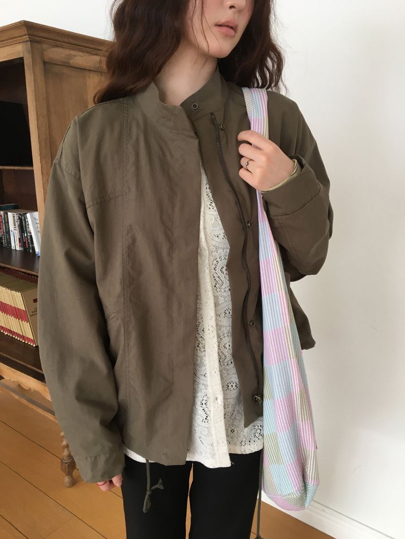 YWD パッチワーククロスボディーバッグ (2color)