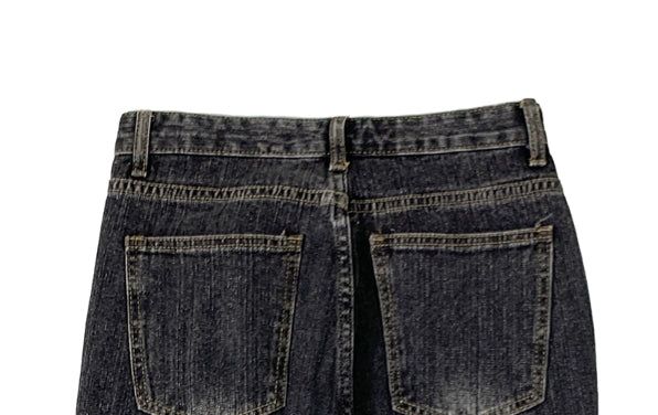 Synth Vintage Washing Bootcut Denim Pants