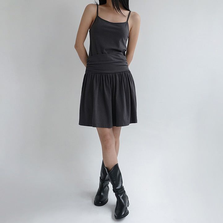 [Serot] Shirred Camisole Midi Dress - 3 Colors