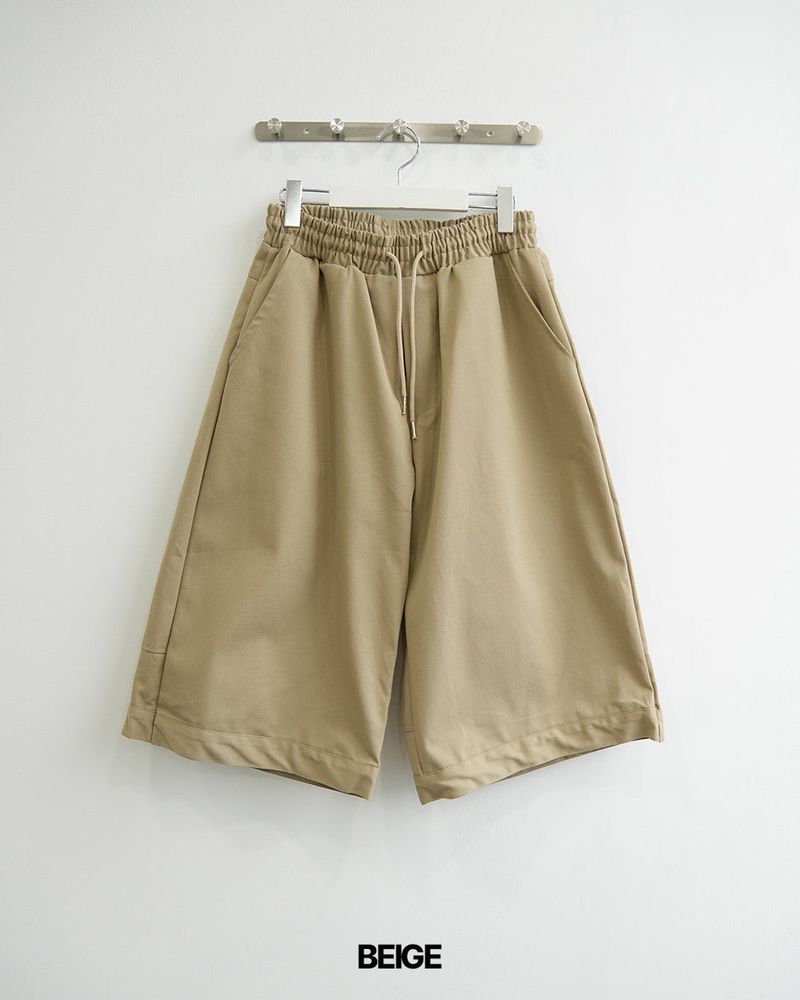Log Bermuda Cotton Pants