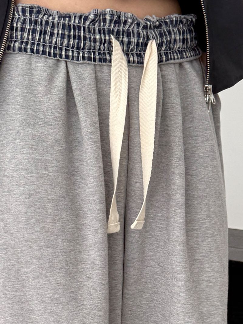 waist check sweat pants