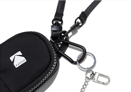 FUNSAVER KEY RING POUCH BAG【BLACK】