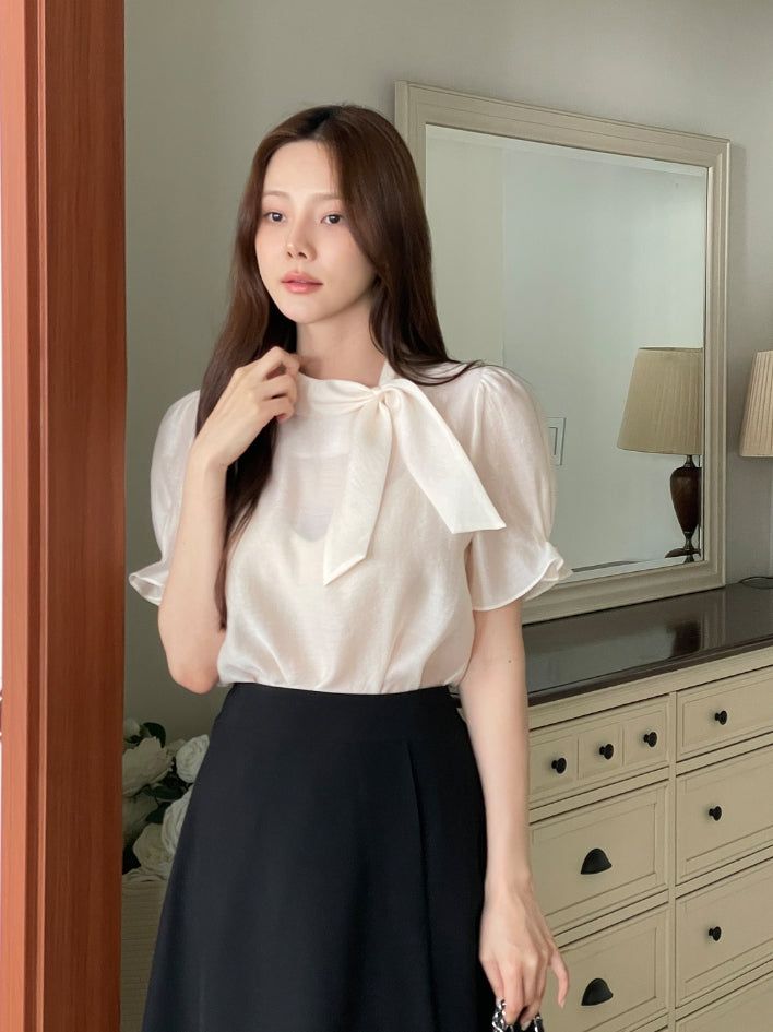 Rihelle Unbalanced Flare Midi Skirt