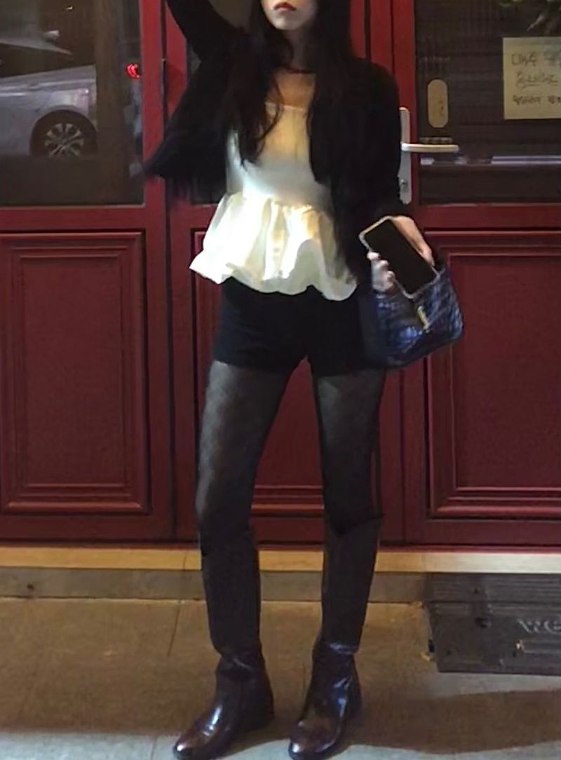 Tweed Fringe Cardigan Jacket